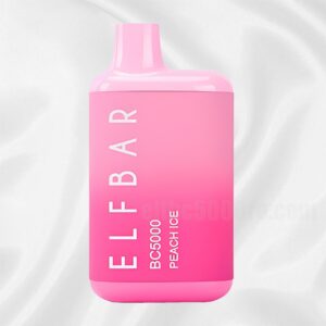 ELF BAR BC5000 Disposable Peach Ice 5000 de pufături 13 ml