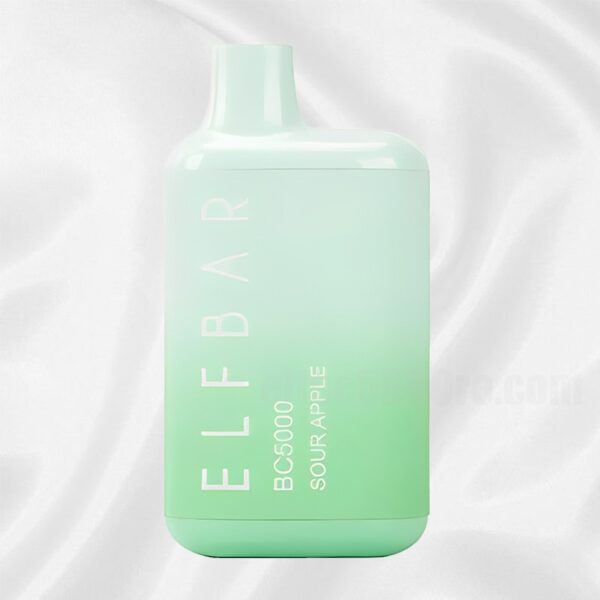 ELF BAR BC5000 Disposable 5000 de pufături Sour Apple 13 ml