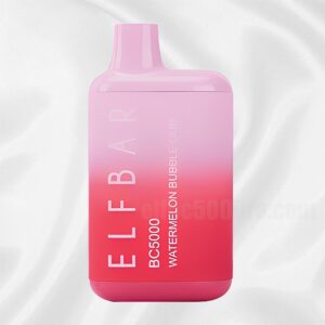 ELF BAR BC5000 Disposable 5000 de pufături Watermelon Bubblegum